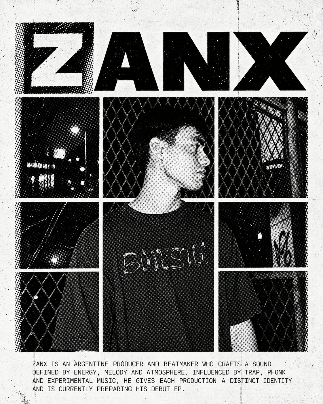 Zanx artist poster